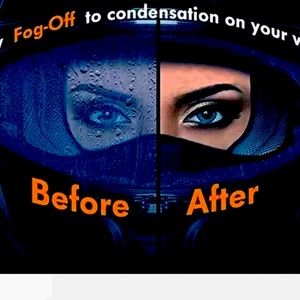 Helmet Anti-fog and Rain 🌧